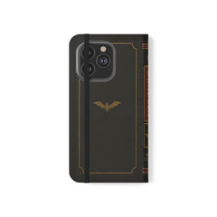 "Dracula" Red Castle Folio Phone Case