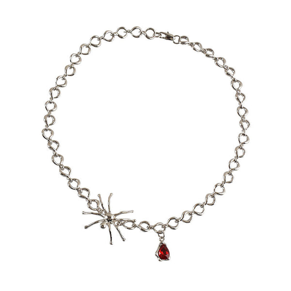 Cindersilk Blood Drop Necklace