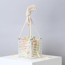 Pearl Shadow Twisted Bag width=100 