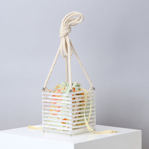 Pearl Shadow Twisted Bag