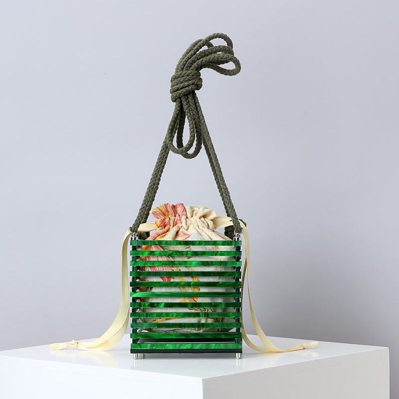 Pearl Shadow Twisted Bag
