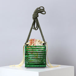 Pearl Shadow Twisted Bag width=100 