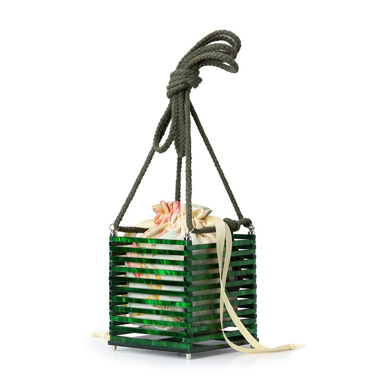 Pearl Shadow Twisted Bag