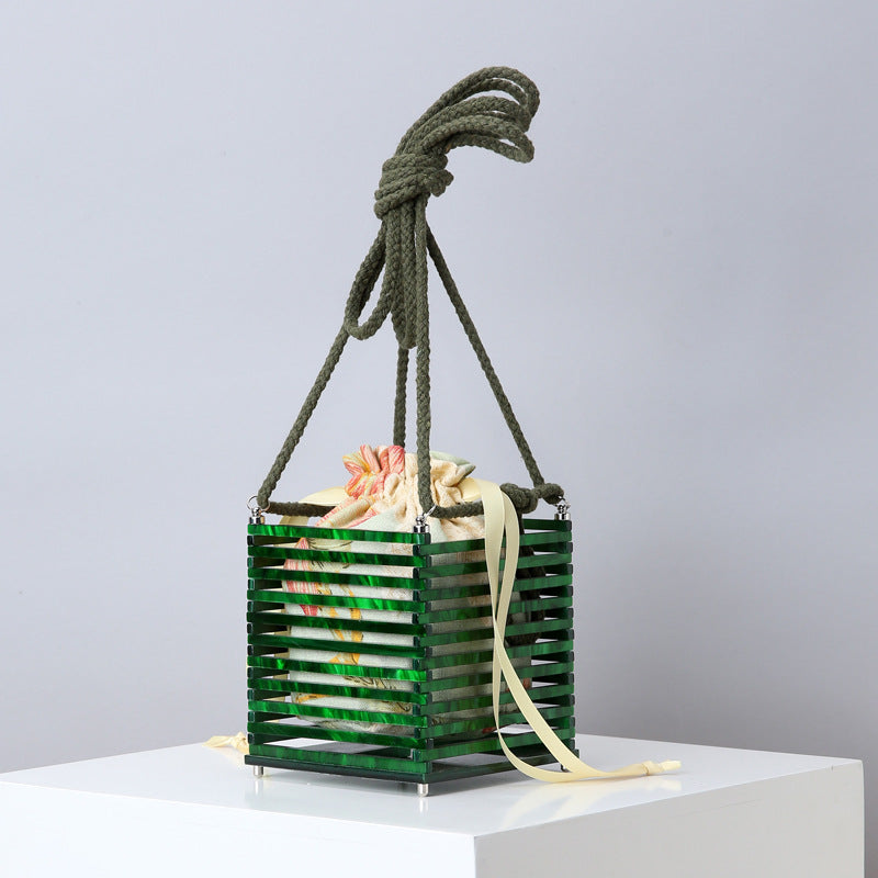 Pearl Shadow Twisted Bag