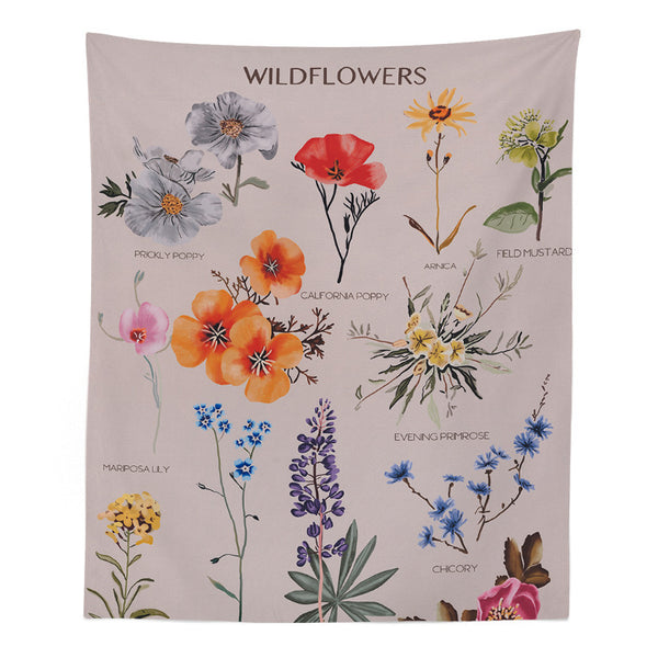 Floral Breeze Tapestry