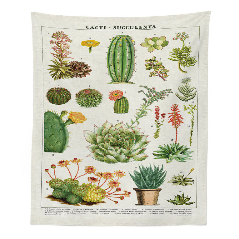 Floral Breeze Tapestry