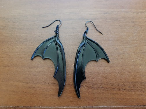 Vintage Gothic Bat Wings Earrings