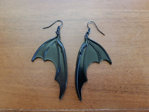 Vintage Gothic Bat Wings Earrings