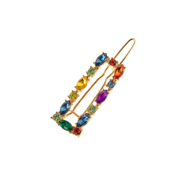 4-piece Jeweled Hair Clip
