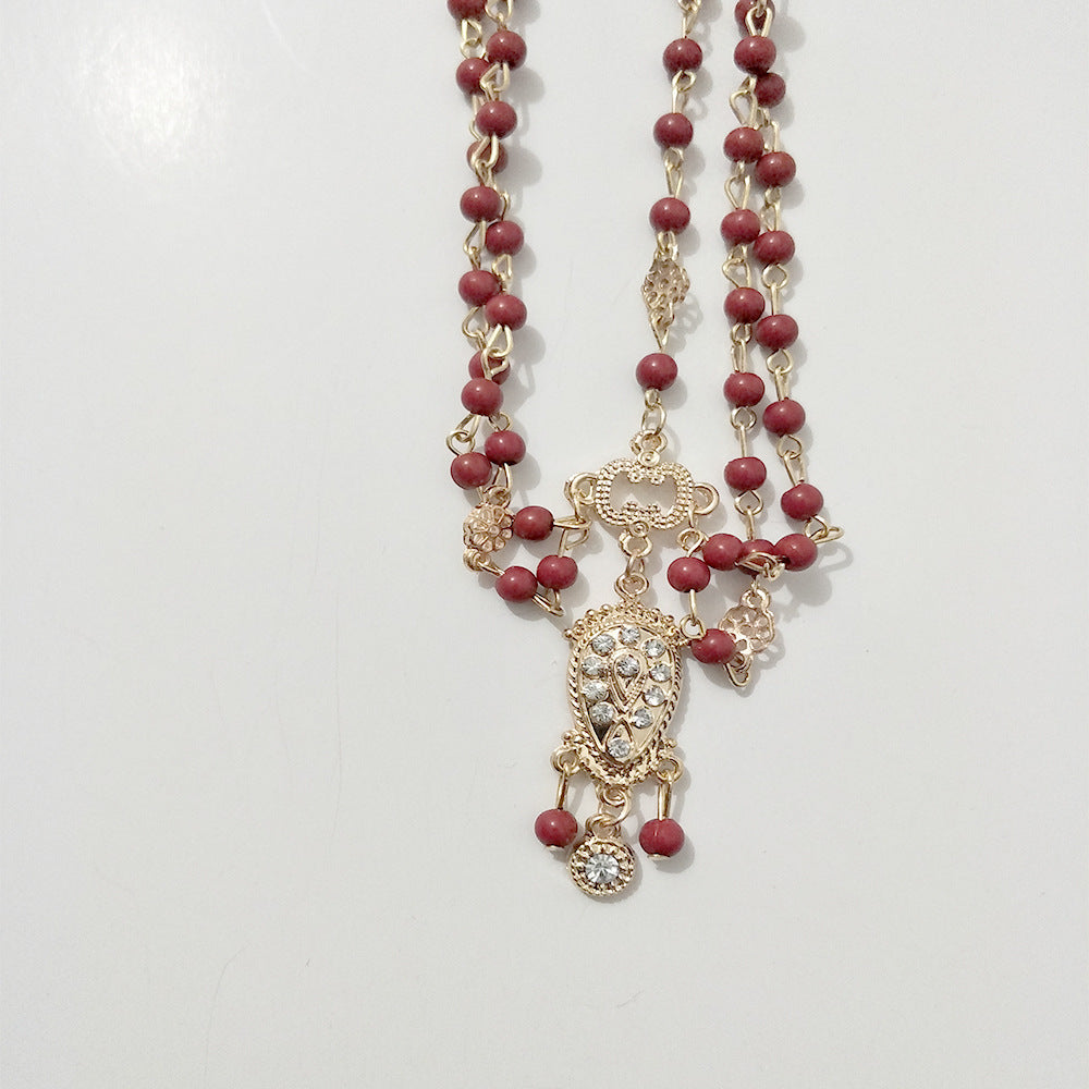 "Asteria" Beaded Forehead Chain