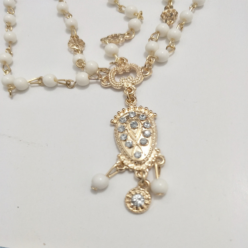 "Asteria" Beaded Forehead Chain