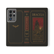 "Dracula" Red Castle Folio Phone Case width=100 