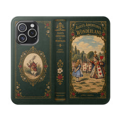 "Alice in Wonderland" Folio Phone Case