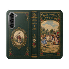 "Alice in Wonderland" Folio Phone Case