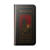 "Dracula" Red Castle Folio Phone Case width=100 