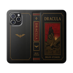 "Dracula" Red Castle Folio Phone Case
