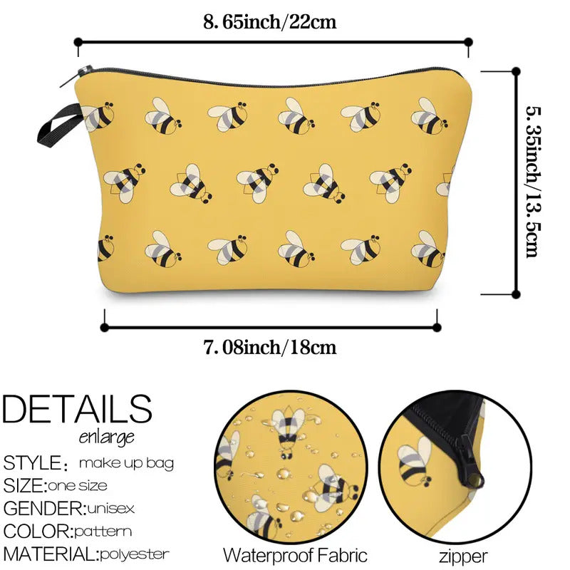 "Beatrice" Bee Pouch