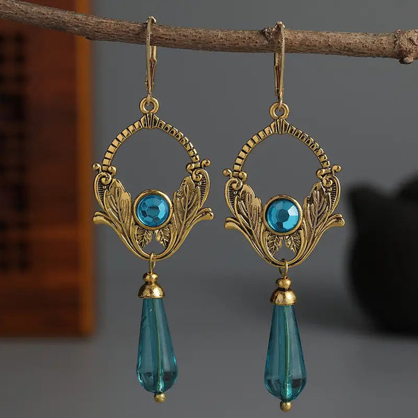 "Coventina" Art Nouveau Earrings (special price)