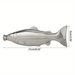 "Triton" Fish Flask