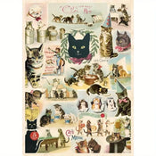 "Lady Felix" Vintage Images Cat Tea Towel width=100 