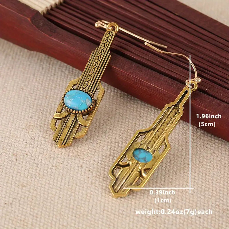 "Bormana" Art Deco Style Earrings