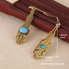 "Bormana" Deco Style Earrings