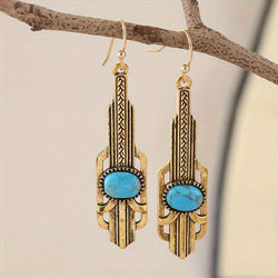 "Bormana" Art Deco Style Earrings width=100 