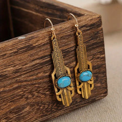 "Bormana" Art Deco Style Earrings width=100 