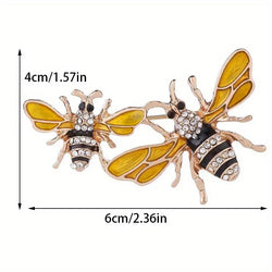 "Metis" Busy Bee Brooch width=100 