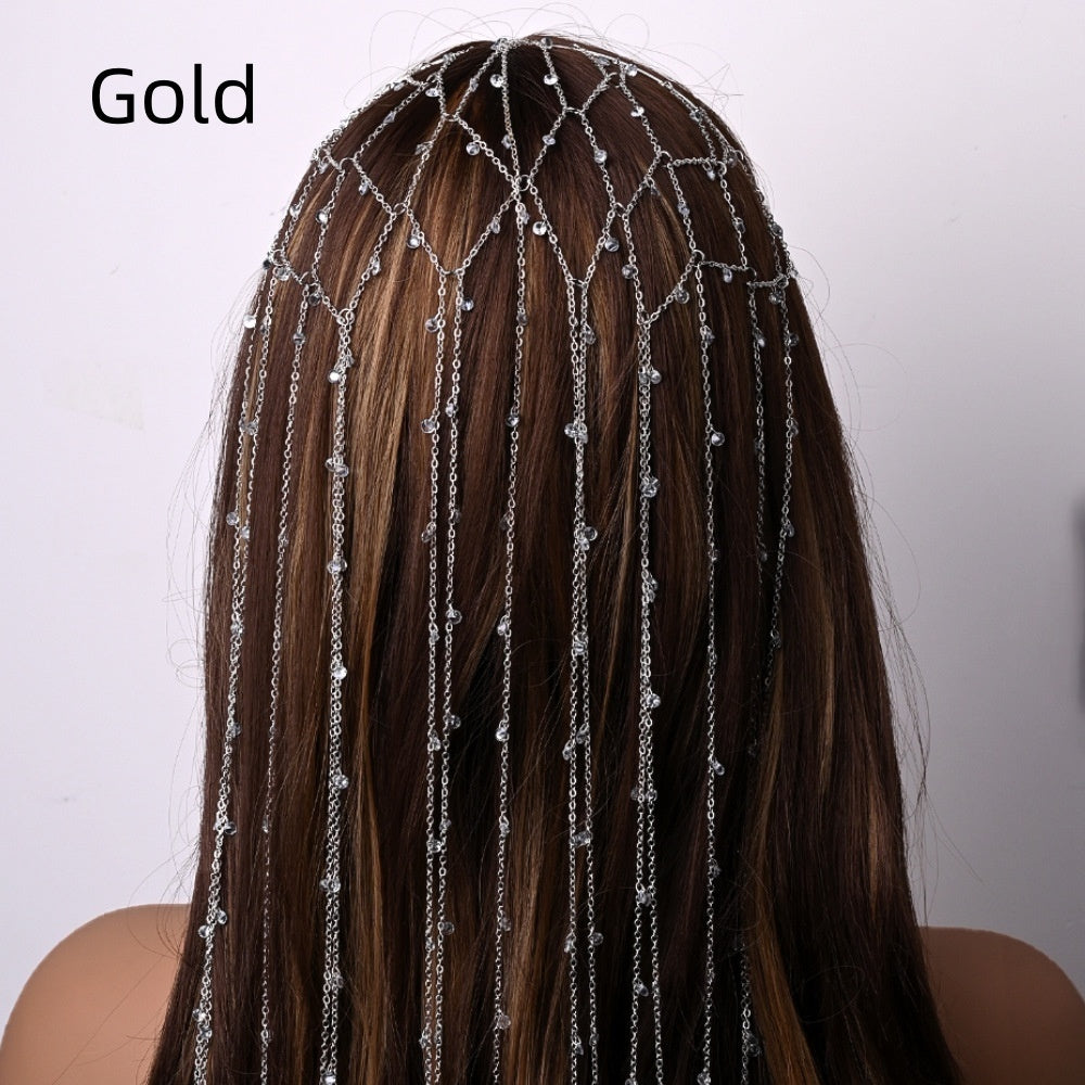 Glistening Floral Headband