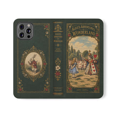 "Alice in Wonderland" Folio Phone Case