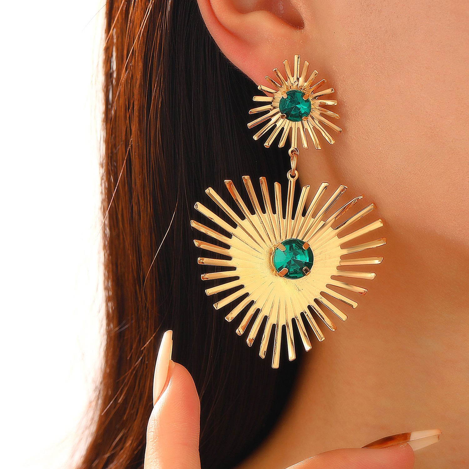 Sunlit Petal Earrings