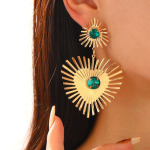 Sunlit Petal Earrings