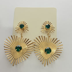 Sunlit Petal Earrings width=100 
