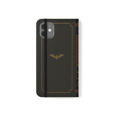 "Dracula" Red Castle Folio Phone Case
