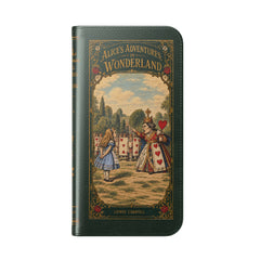 "Alice in Wonderland" Folio Phone Case