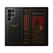 "Dracula" Red Castle Folio Phone Case width=100 