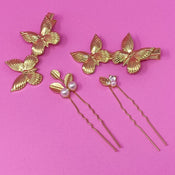Antique Garden Hair Clip Set-0 width=100 