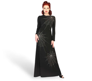 "Evelyn" Spiderweb Gown