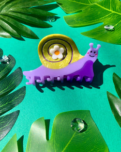 Suzie Snail Acetate Hair Claw-1 width=100 
