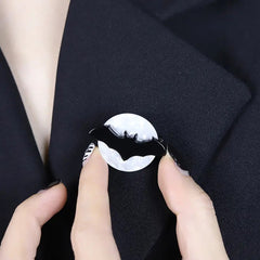 "Vlada" Bat Cameo Pin