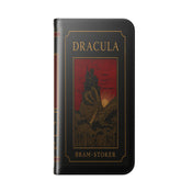 "Dracula" Red Castle Folio Phone Case width=100 