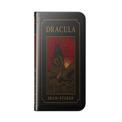 "Dracula" Red Castle Folio Phone Case