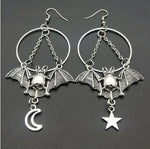 "Bonnie" Big Bat Earrings