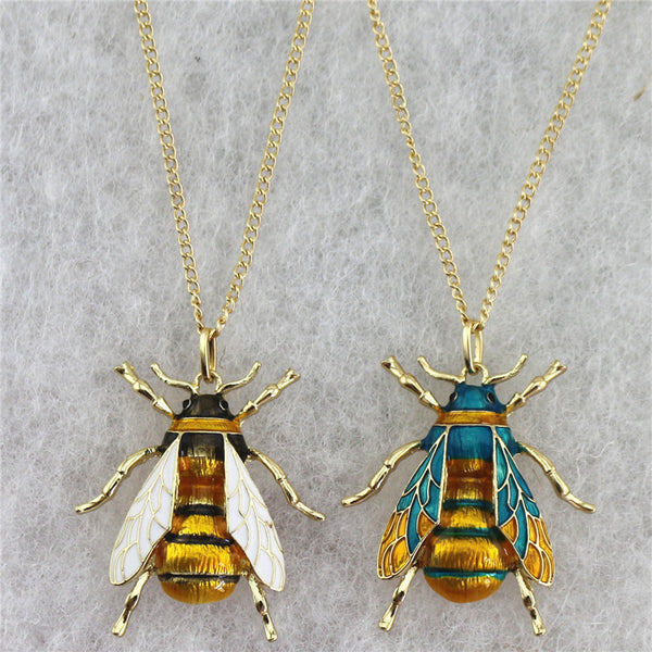 Josephine Bee Pendant Necklace