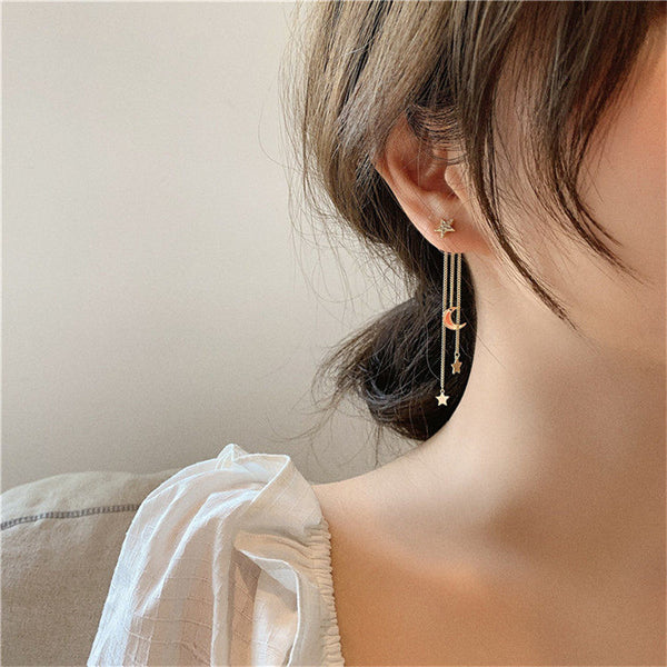 Gilded Starfall Earrings