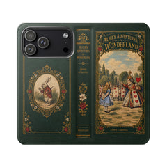 "Alice in Wonderland" Folio Phone Case