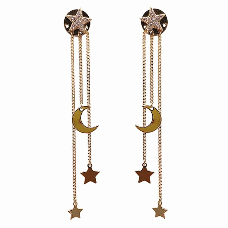 Gilded Starfall Earrings