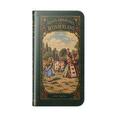 "Alice in Wonderland" Folio Phone Case