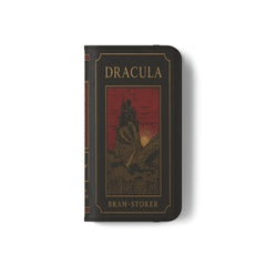 "Dracula" Red Castle Folio Phone Case